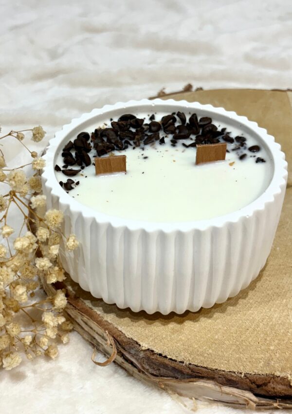 25 Vela Café recién hecho