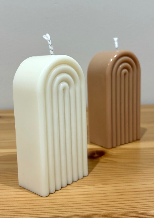 51 Vela de Arcoíris Blanca