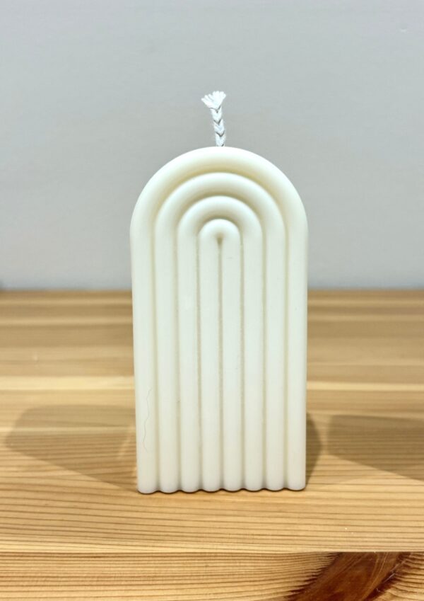 52 Vela de Arcoíris Blanca