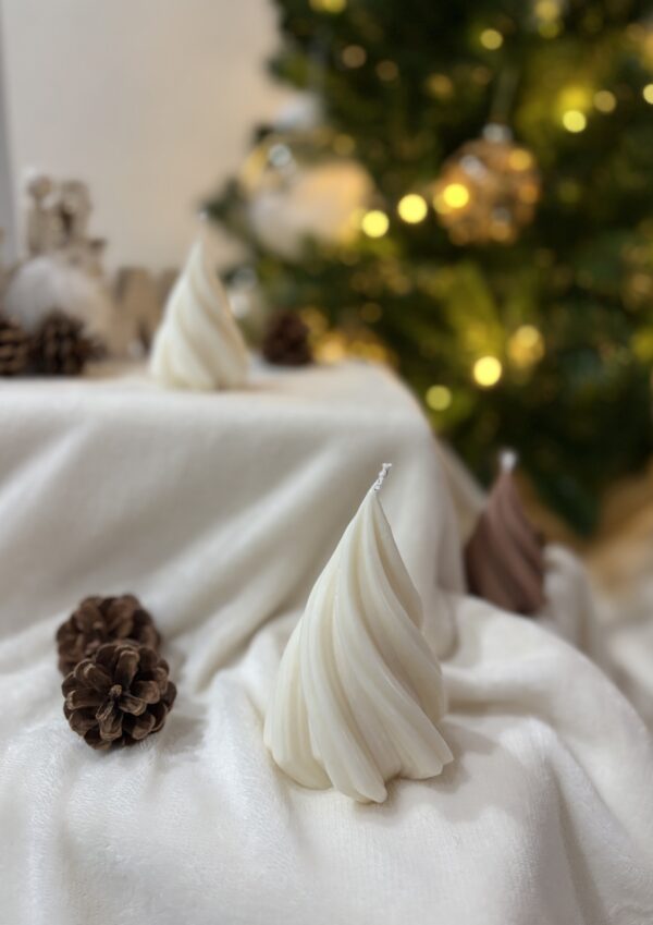 70 Vela Árbol de Navidad Blanca