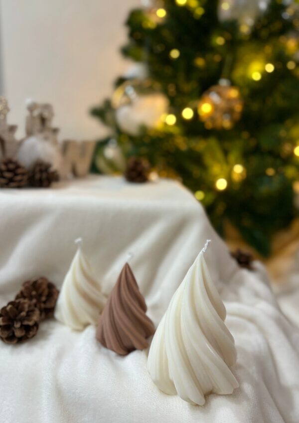 75 Vela Árbol de Navidad Blanca